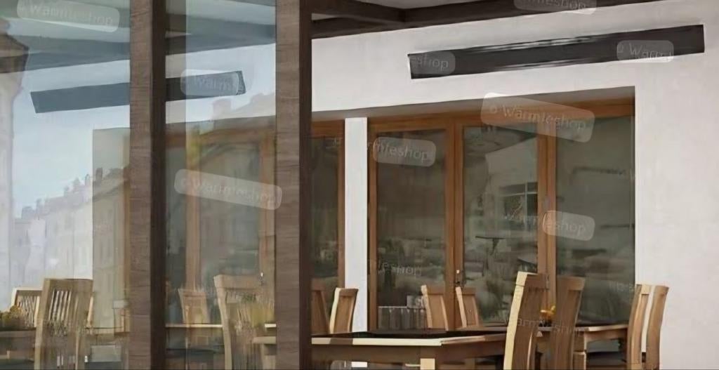Ecosun heatstrips warmtestralers, Ophalen, Zo goed als nieuw, Veranda