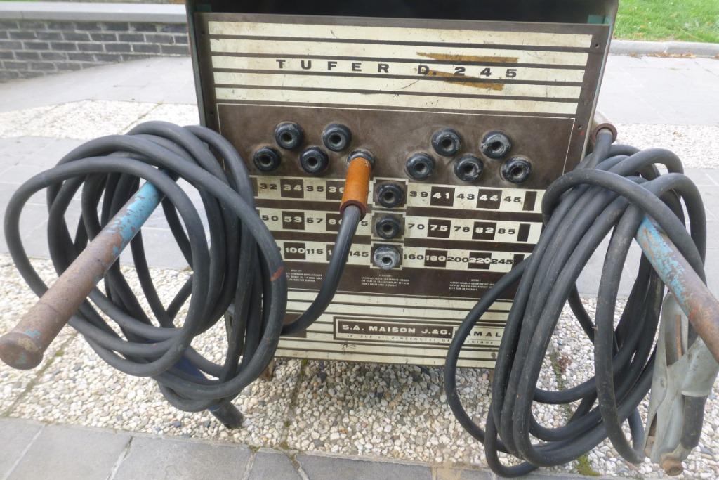 Laspost, Ophalen, Gebruikt, 250 ampère, Elektroden