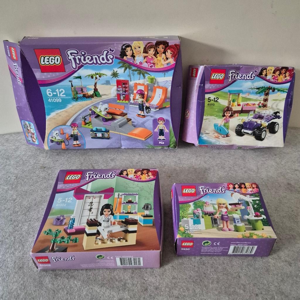 Lego Friends kleine sets, 41099, 41002, 41010 en 3930, Kinderen en Baby's, Speelgoed | Duplo en Lego, Ophalen of Verzenden, Lego