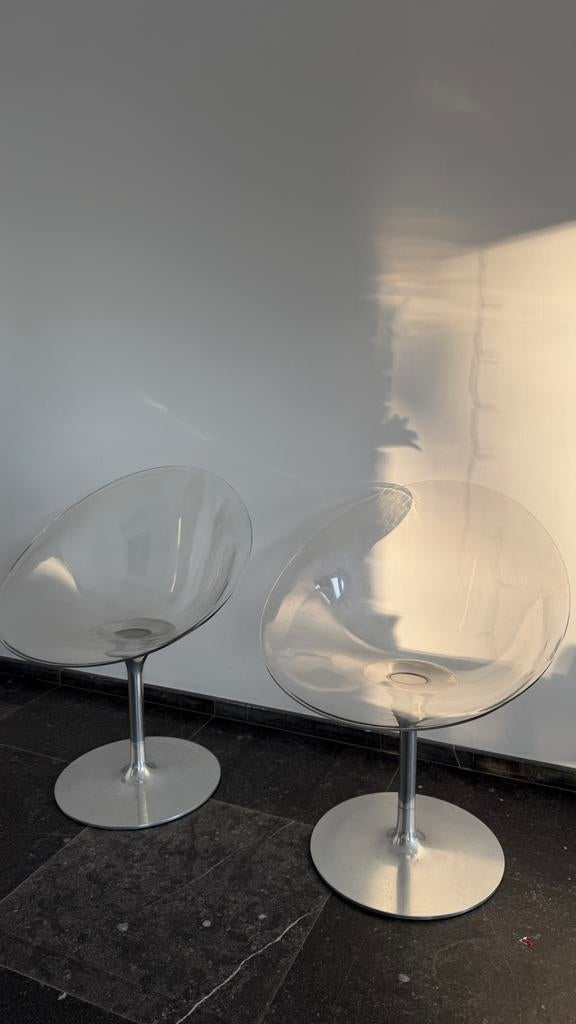 Kartell Ero/S design eetkamerstoelen – set van 4, Ophalen