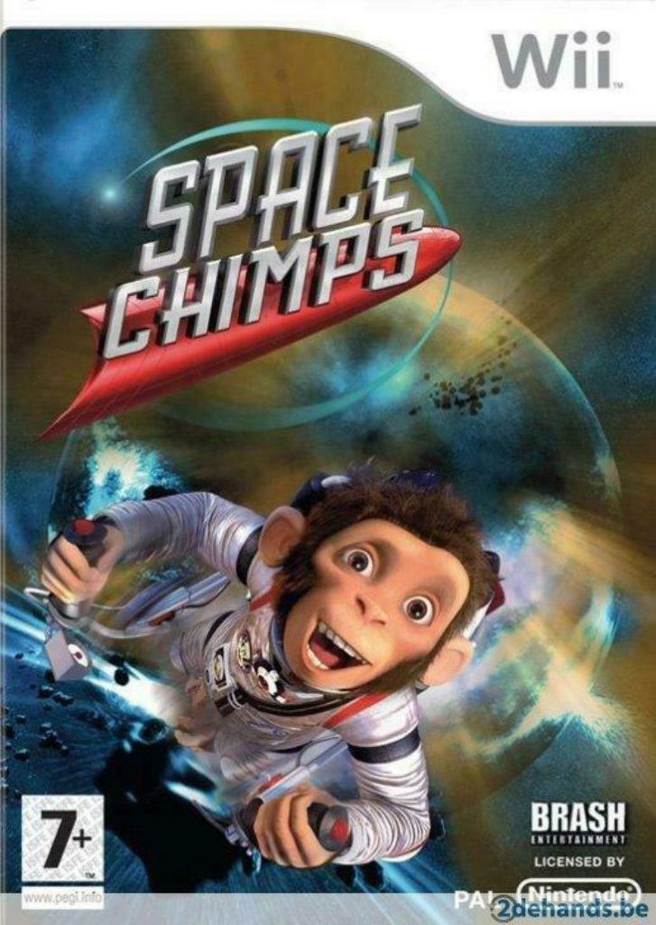 SPACE CHIMPS - NINTENDO WII, Games en Spelcomputers, Games | Nintendo Wii, Ophalen of Verzenden, Nieuw