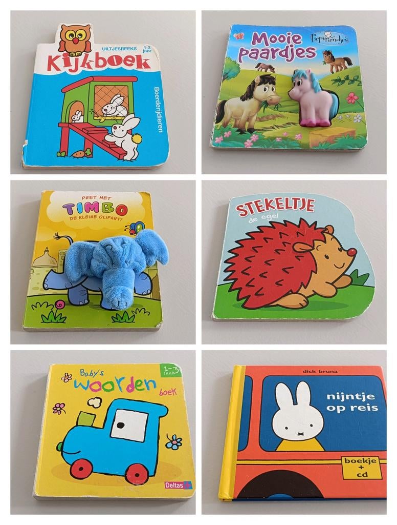 Kinderboeken o.a. Nijntje, Enlèvement ou Envoi, Comme neuf