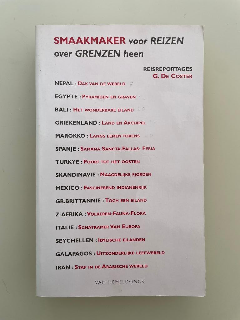 Smaakmaker voor reizen over grenzen heen, Ophalen of Verzenden