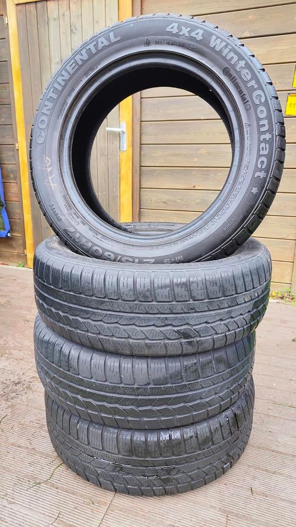 CONTINENTAL 4X4 WINTERCONTACT 215/60/ R17 96H, Enlèvement, Utilisé, Pneus hiver, 215 mm