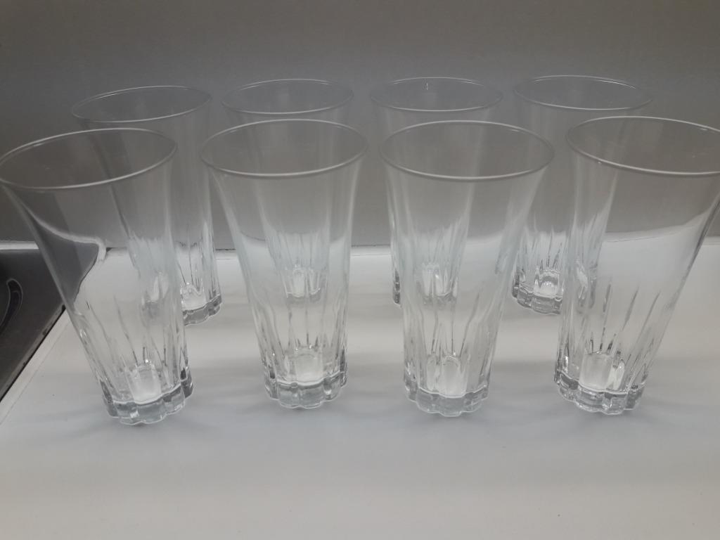 8 hoge glaasjes ,12 cm, Ophalen, Zo goed als nieuw, Overige typen