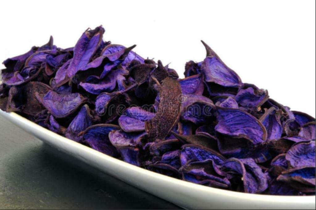 Purper welriekend mengsel van gedroogde bloemen en kruiden, Ophalen of Verzenden, Nieuw