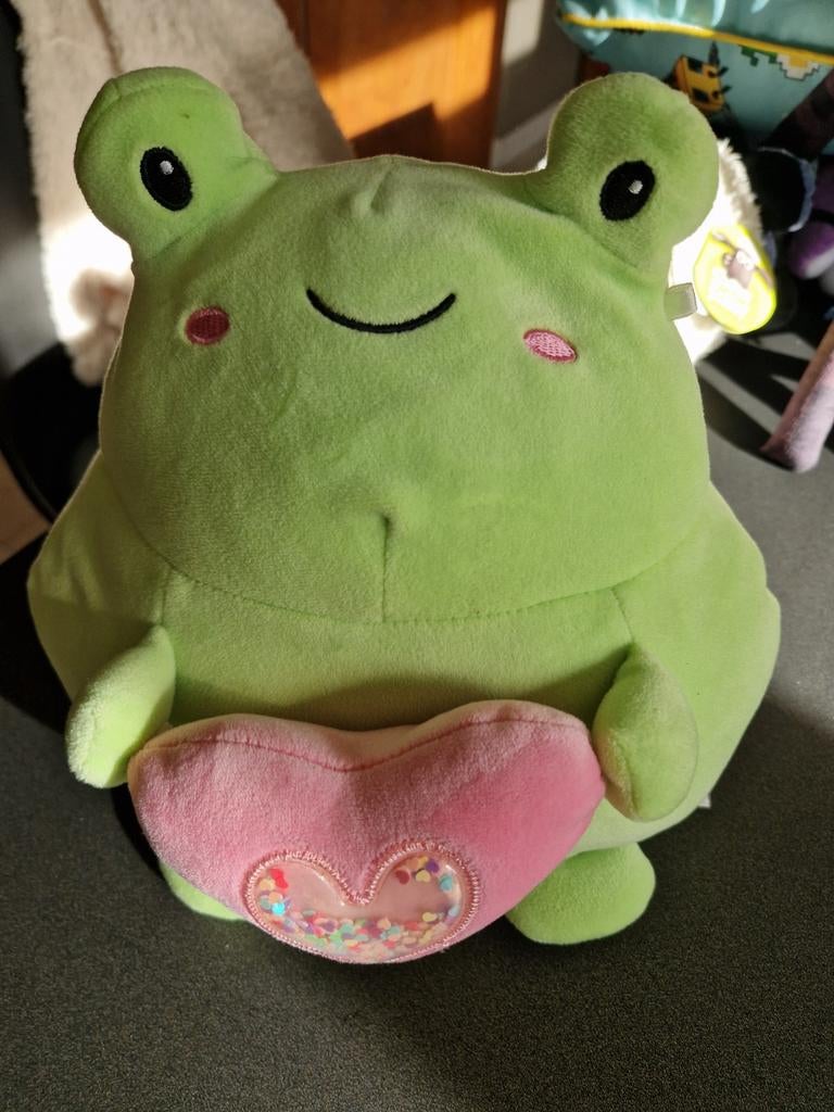 Knuffel kikker, Ophalen of Verzenden, Zo goed als nieuw, Kikker