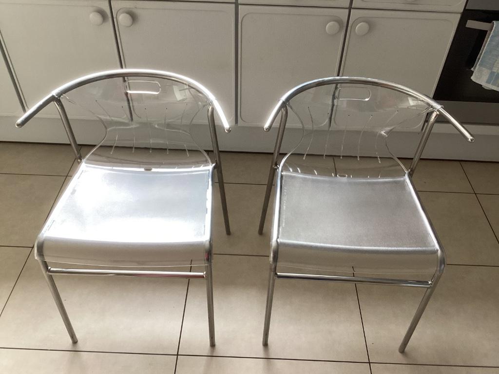 Stoelen van Elmer 9 euro per stoel, Autres couleurs, Métal, Comme neuf, Deux