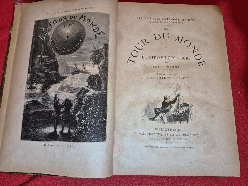 Jules Verne le tour du monde en 80 jours, Ophalen