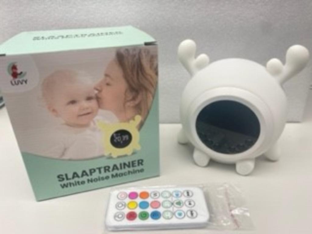 Luvy Sonny witte ruis slaaptrainer baby  -  Nieuw, Ophalen, Nieuw