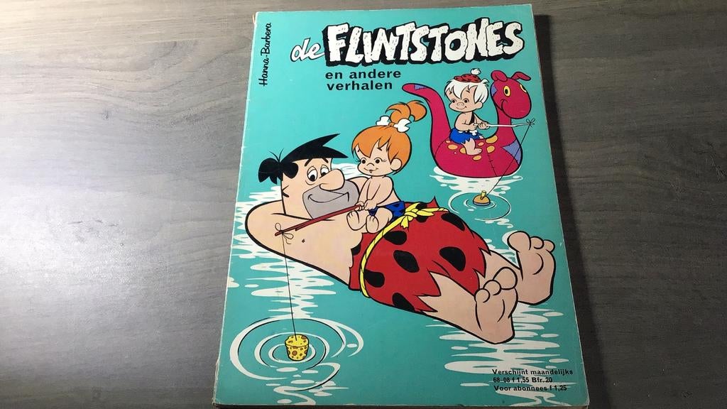 De flinstones, Boeken, Stripverhalen, Eén stripboek, Ophalen of Verzenden, Gelezen