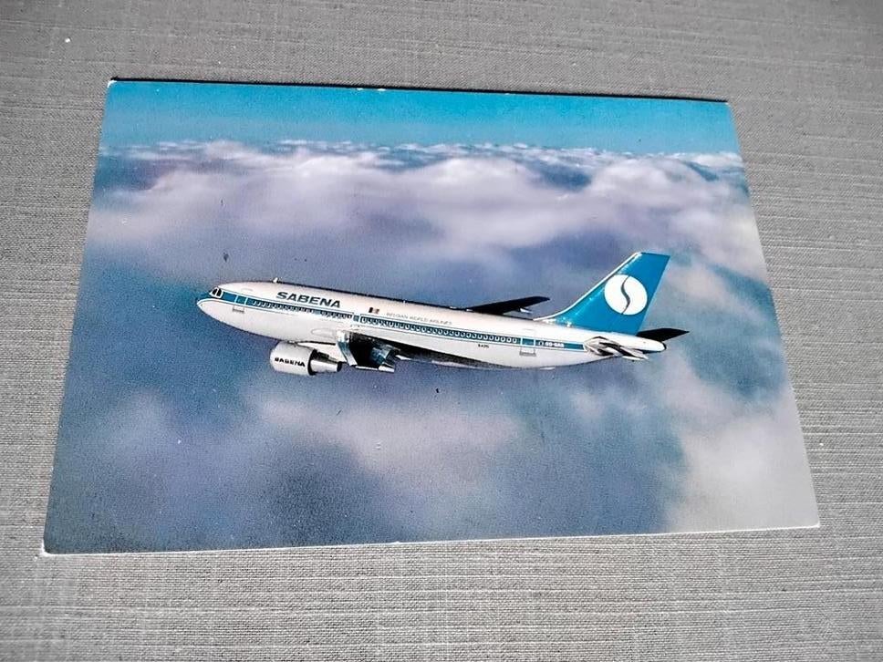 Carte postale Avion SABENA non-afffranchie Airbus A310, Enlèvement ou Envoi, Comme neuf