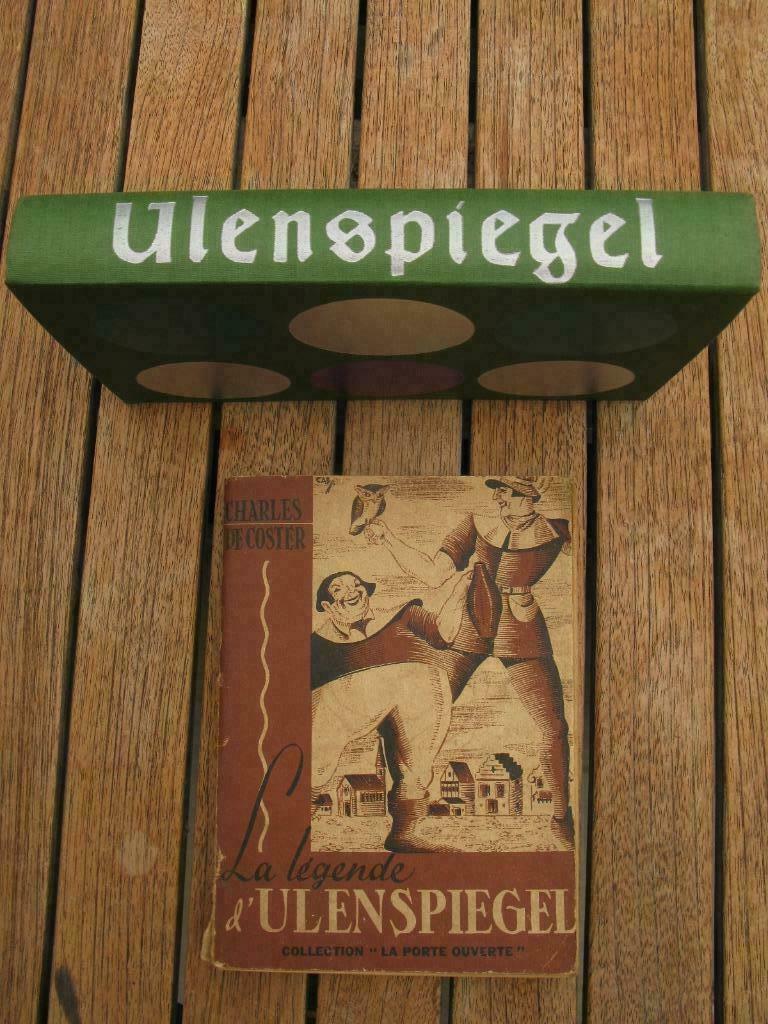 2 Boeken Tijl Uilenspiegel in het Frans, Ophalen of Verzenden, Gelezen