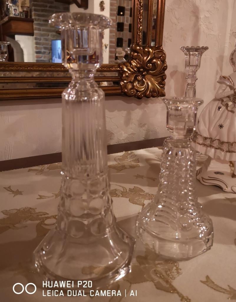 Luxval kandelaars, Antiek en Kunst, Ophalen of Verzenden