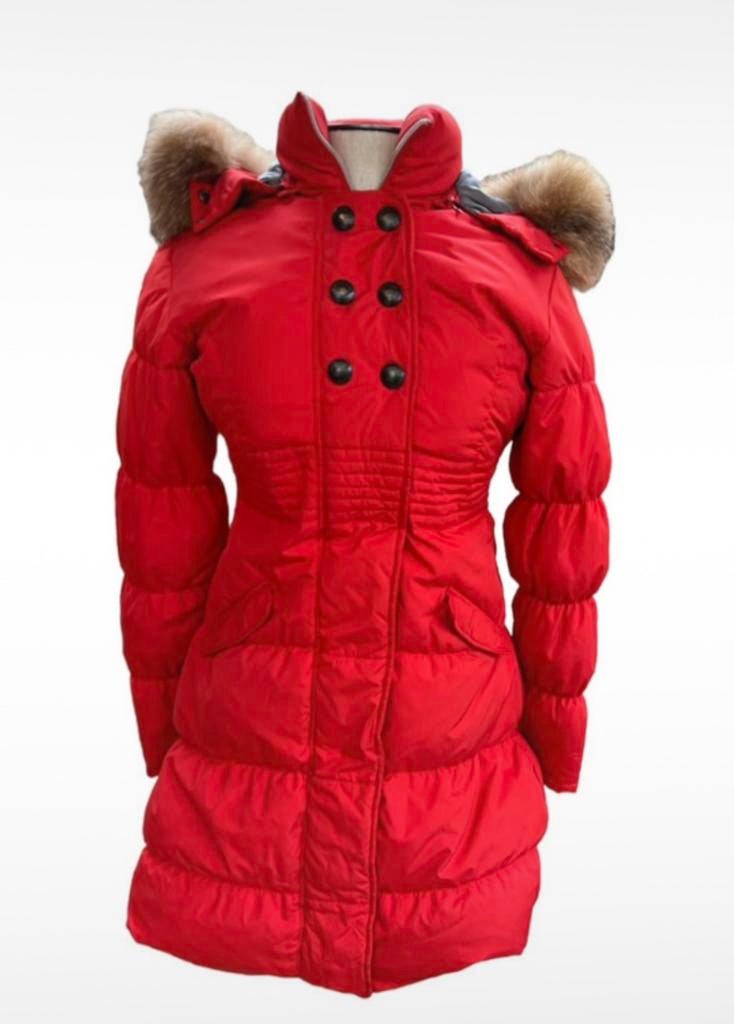Winter jas / parka McGregor, Ophalen of Verzenden, Zo goed als nieuw, Rood