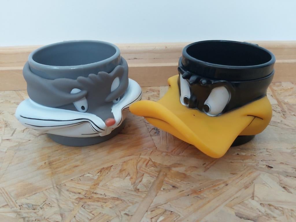 2 drinkbekers, Ophalen, Zo goed als nieuw
