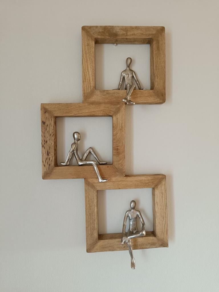 Wanddecoratie GENIETEN, Ophalen, Zo goed als nieuw