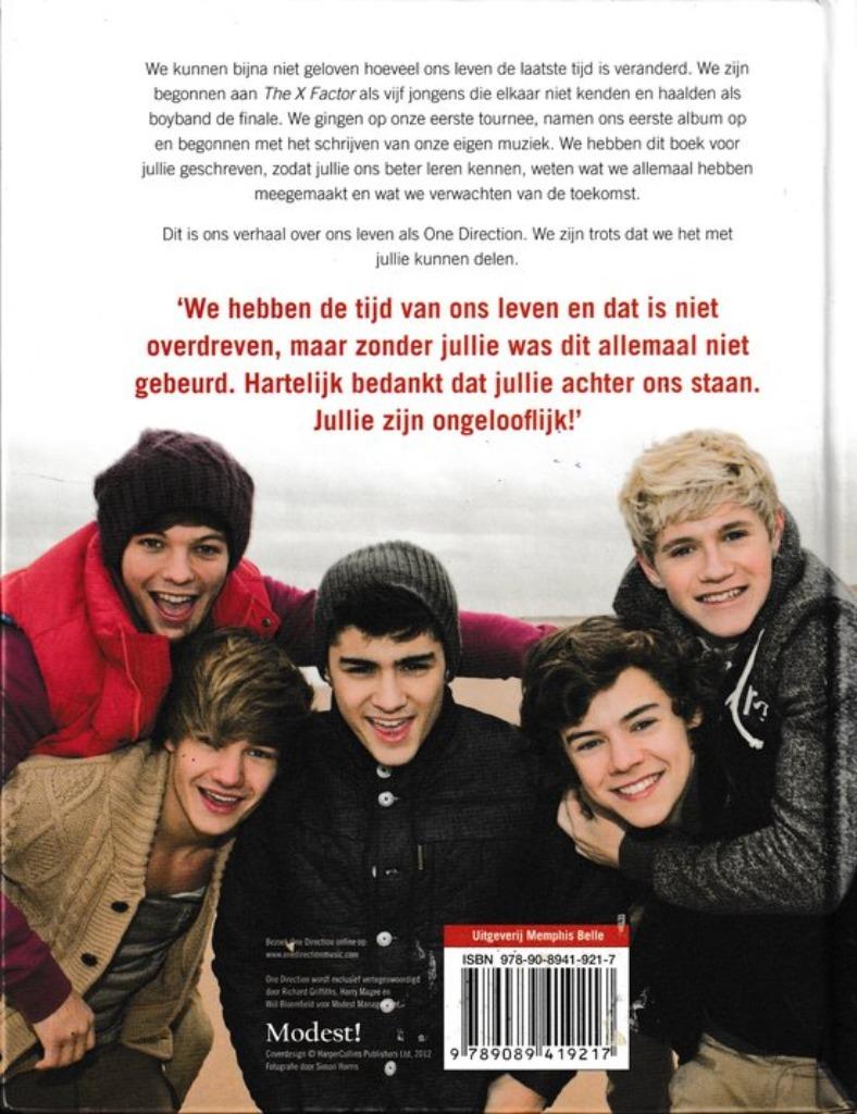 ONE DIRECTION  ...op weg naar de top, Ophalen of Verzenden