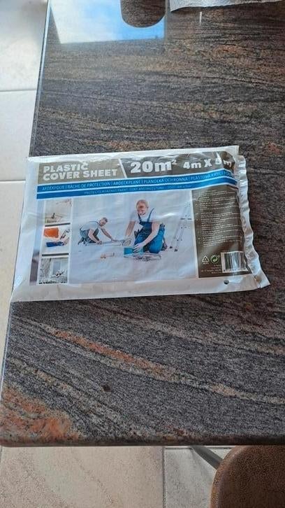 Afdekfolie 4x5m, Doe-het-zelf en Bouw, Ophalen