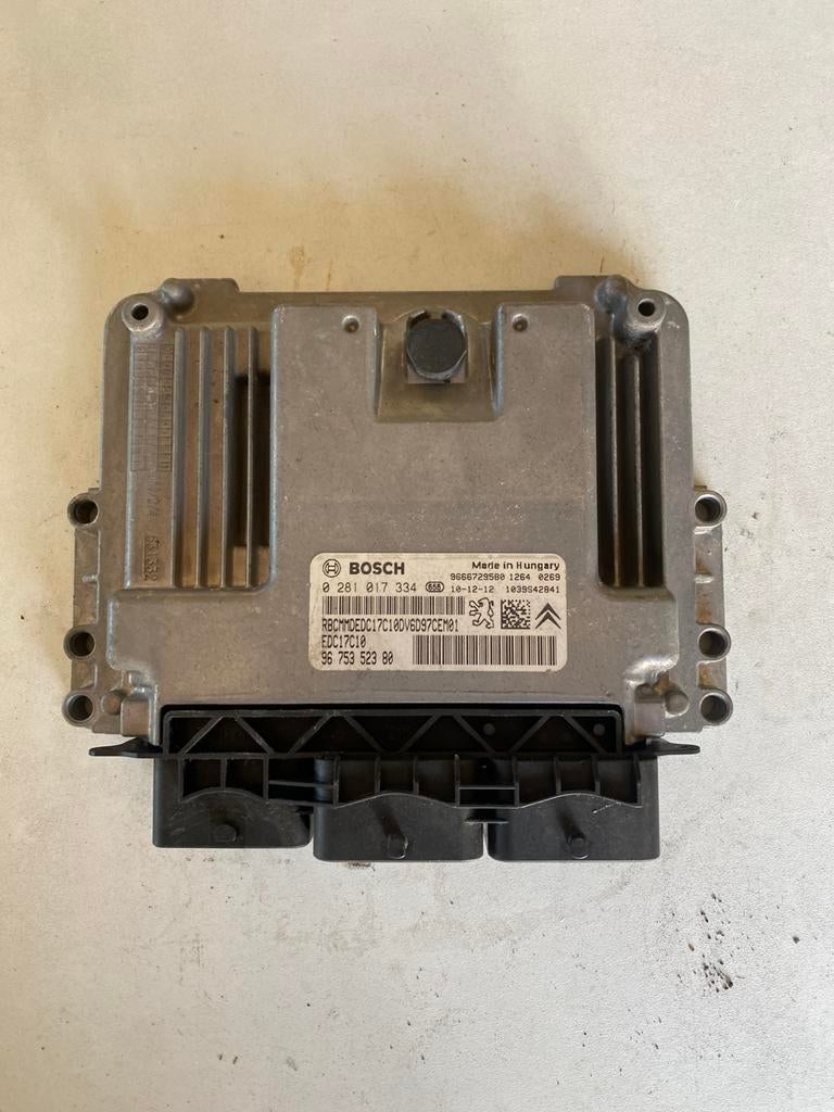 Peugeot Partner / Citroen Berlingo 1.6HDi 0281017334 Ecu, Auto-onderdelen, Ophalen of Verzenden, Gebruikt, Citroën