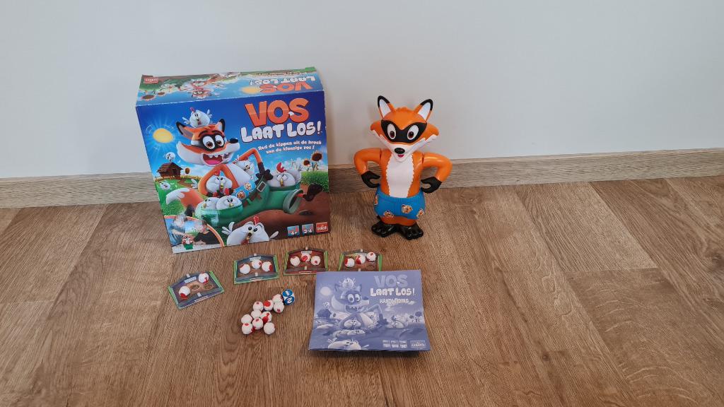 Vos laat los - spel, Hobby en Vrije tijd, Een of twee spelers, Ophalen, Zo goed als nieuw, Goliath
