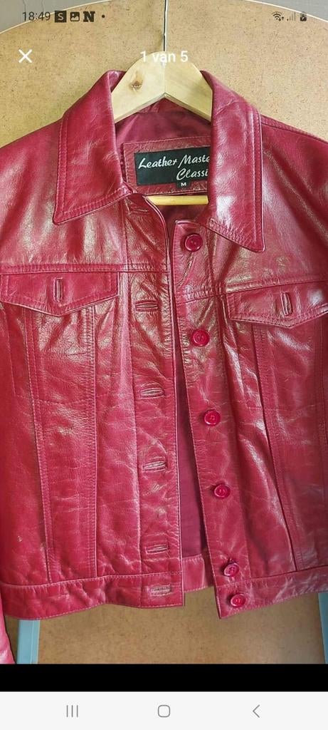 Veste en cuir véritable taille M pour femme, Vêtements | Femmes, Vestes & Costumes, Enlèvement ou Envoi, Comme neuf, Manteau