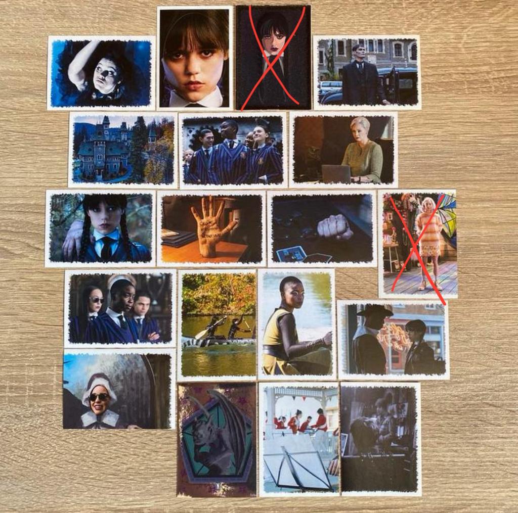 Wednesday 2022 Panini stickers, Ophalen of Verzenden, Nieuw, Meerdere stickers