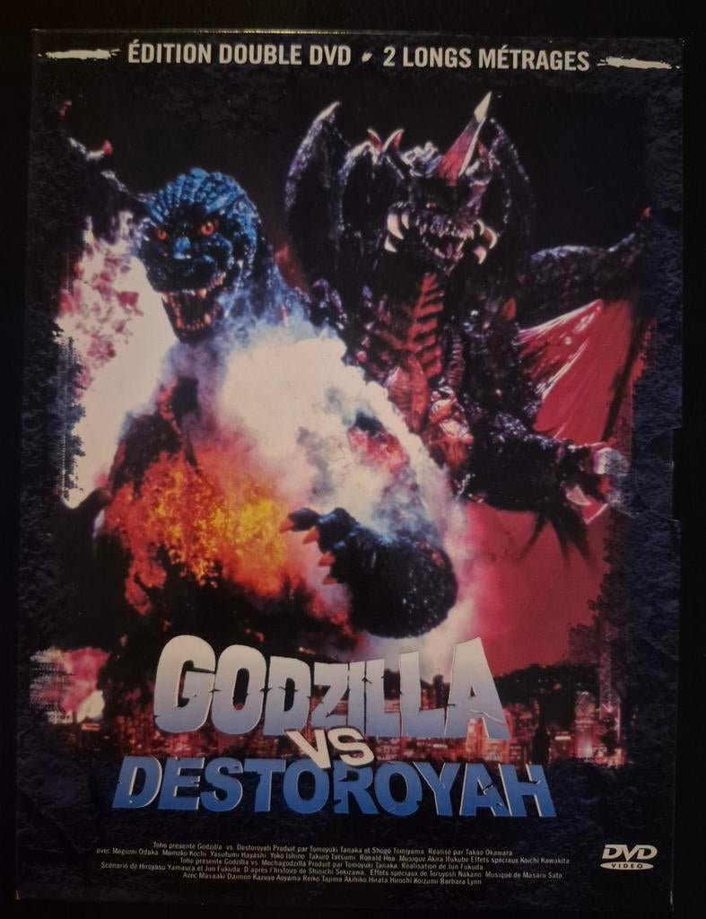 Godzilla & Destroyah DVD, Ophalen of Verzenden