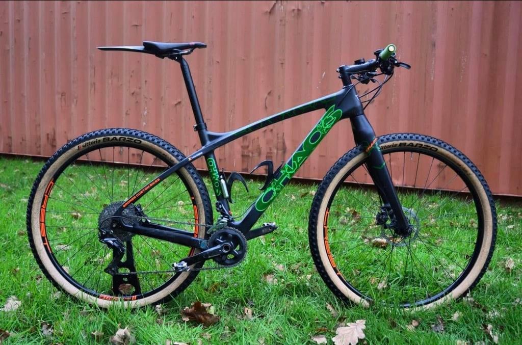 Mountainbike Chaos carbon (Large), Vélos & Vélomoteurs, Vélos | VTT & Mountainbikes, Utilisé, Autres marques, VTT rigide, Enlèvement