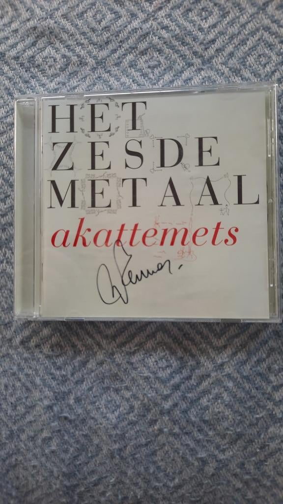 HET ZESDE METAAL Akkatemets (cd, gesigneerd Wannes Capelle), Cd's en Dvd's, Cd's | Nederlandstalig, Zo goed als nieuw, Streekmuziek
