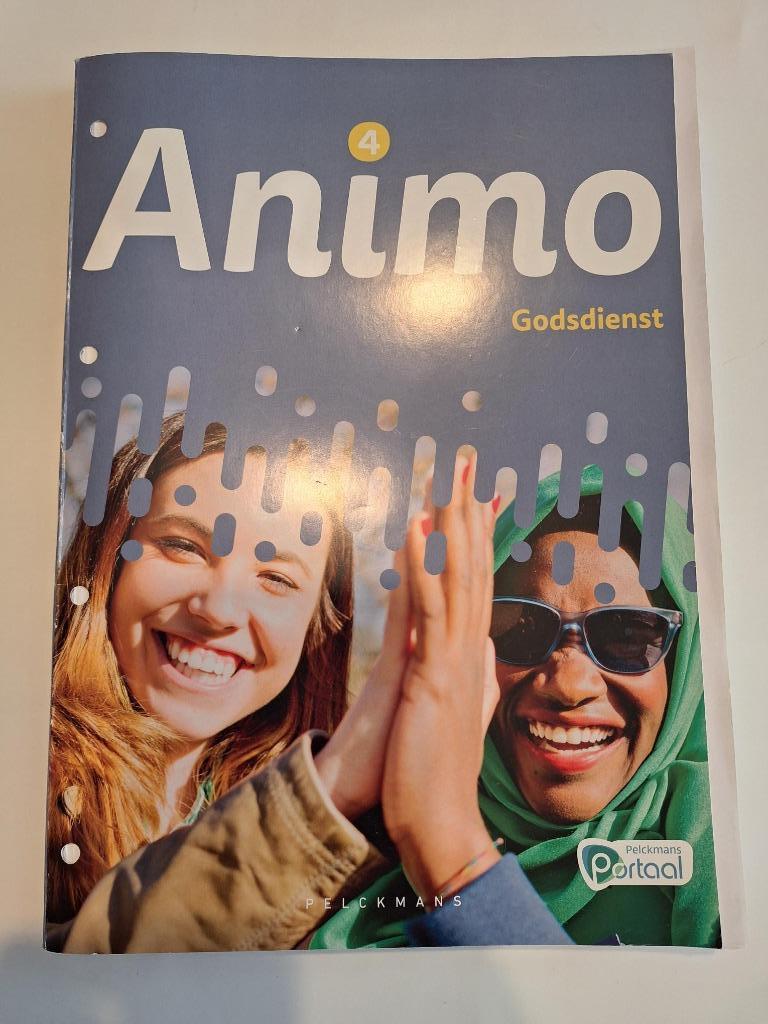 Animo 4 godsdienst, Boeken, Ophalen of Verzenden, Zo goed als nieuw, Overige niveaus, Godsdienst en Levensbeschouwing