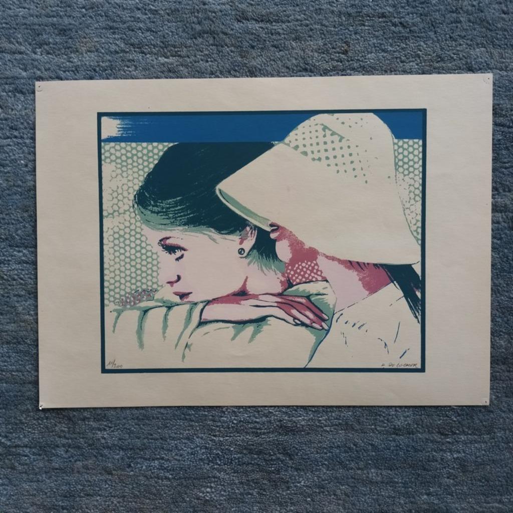 Paul De Cocker (1931-2020) - Lithografie handgesigneerd, Ophalen of Verzenden