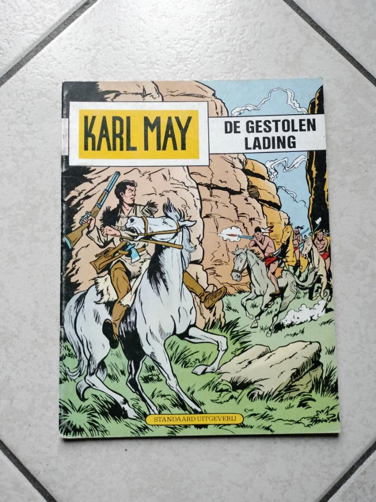 Strip Karl May 17 - De gestolen lading, Enlèvement ou Envoi, Une BD, W. vandersteen, Utilisé