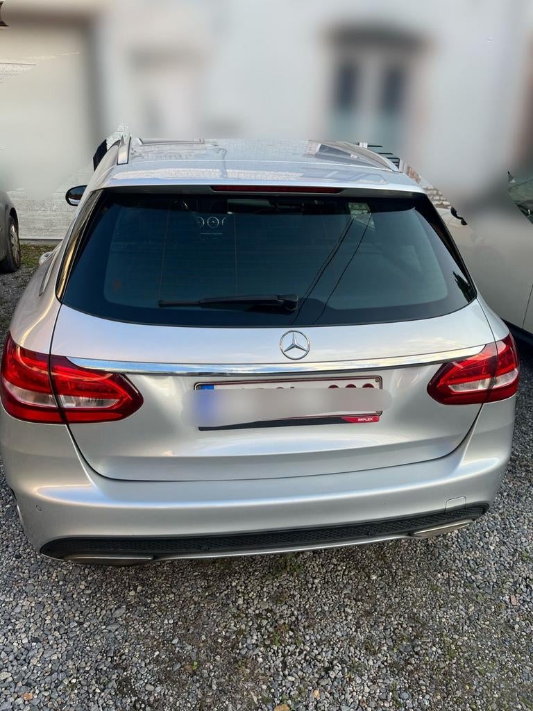 Mercedes C200 bluetec amg line 12/2015 186000kms, Achterwielaandrijving, 4 cilinders, Leder, 5 deurs