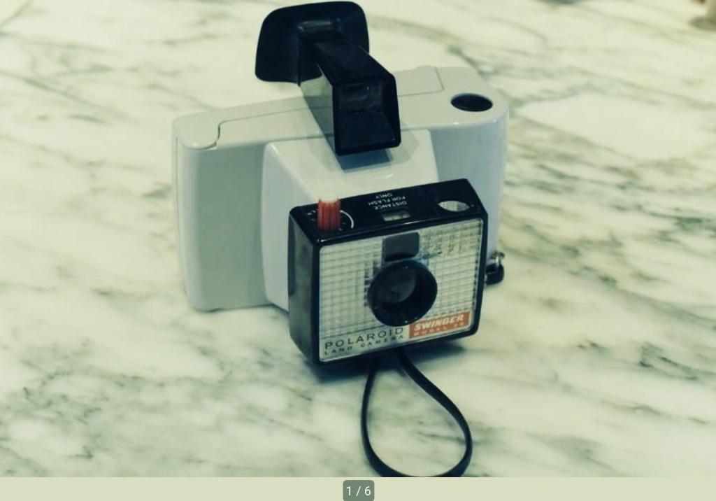 Polaroid The Swinger camera, Audio, Tv en Foto, Fotocamera's Analoog, Ophalen of Verzenden, Gebruikt, Polaroid, Polaroid