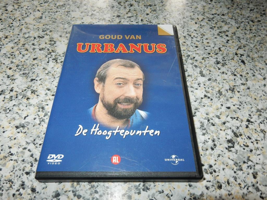 nr.1025- Dvd: goud van urbanus - humor, Tous les âges, Enlèvement ou Envoi, Comme neuf, Programmes TV ou Sketchs
