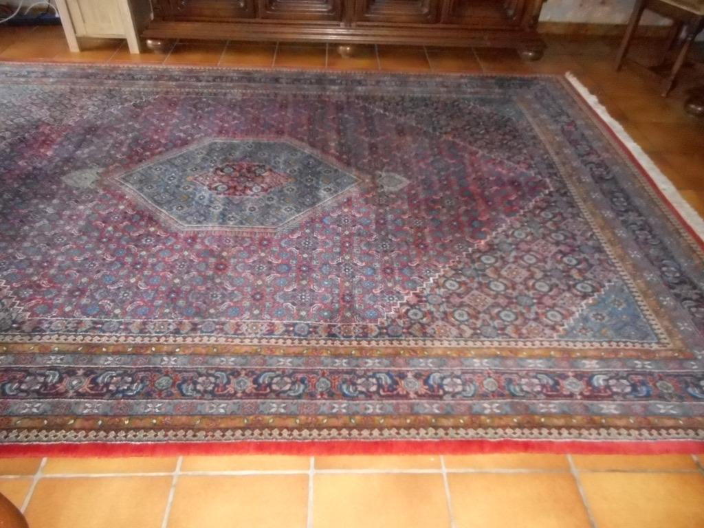 Wollen vloertapijt, Ophalen, Gebruikt, 200 cm of meer, 200 cm of meer