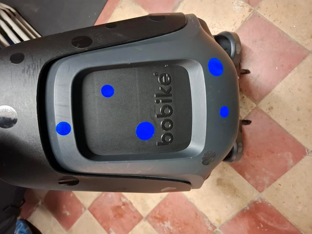 Bobike one mini zwart, Fietsen en Brommers, Fietsaccessoires | Aanhangwagens en Karren, Zo goed als nieuw, Ophalen of Verzenden