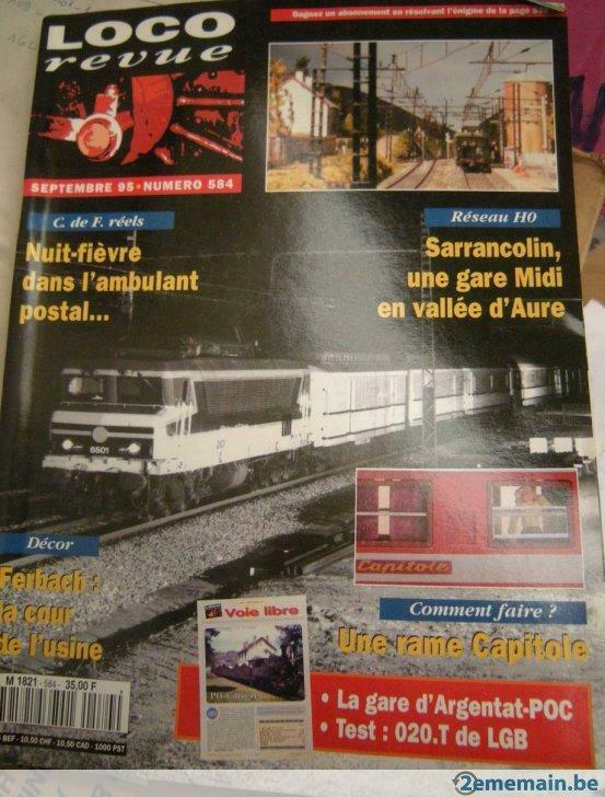 lot de 528 revues "loco revue", Boeken, Ophalen