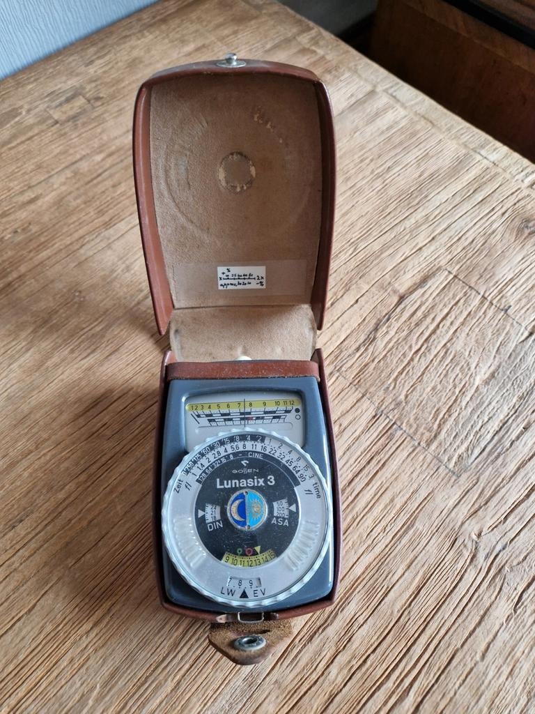 Vintage lichtmeter gossen Lunasix 3, Enlèvement ou Envoi