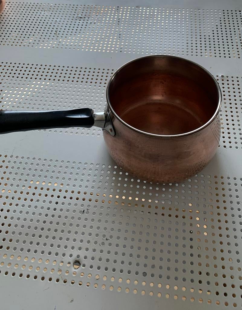 Rode koper schaal Made in Germany CARNELLA d 16 cm diep 10cm, Ophalen of Verzenden, Gebruikt
