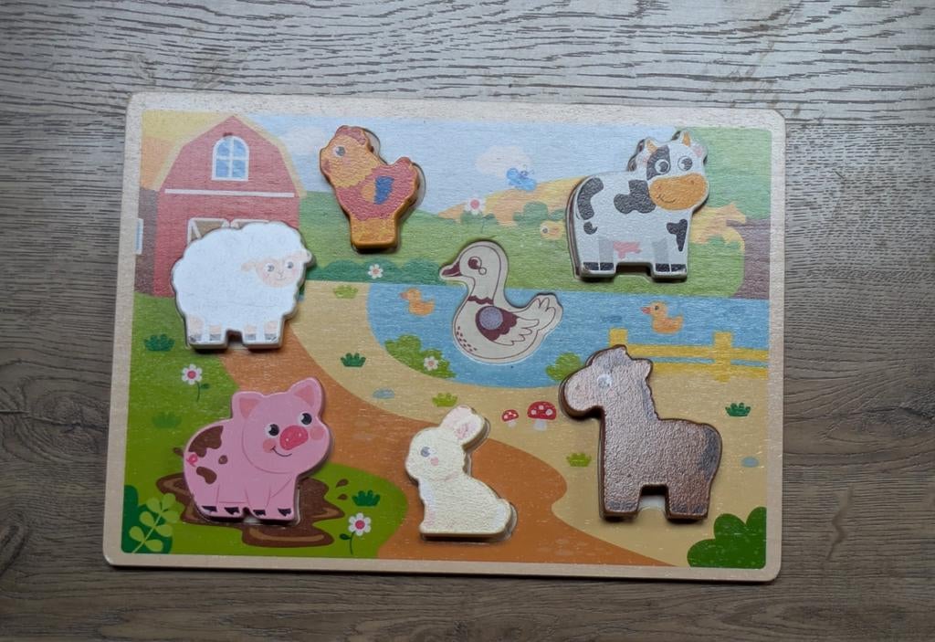 Puzzle en bois, Van hout