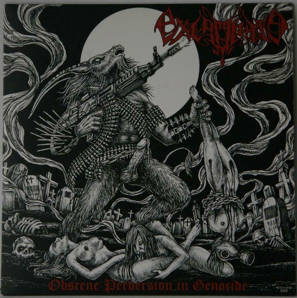 Excruciate 666 / Dawn Of Crucifixion - Obscene...(443141036), Ophalen of Verzenden