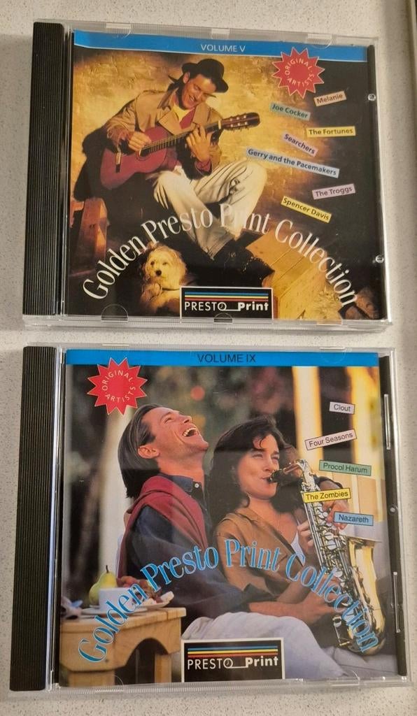 Golden presto print collection vol V en vol IX (vol 5 vol 9), Ophalen of Verzenden, Zo goed als nieuw