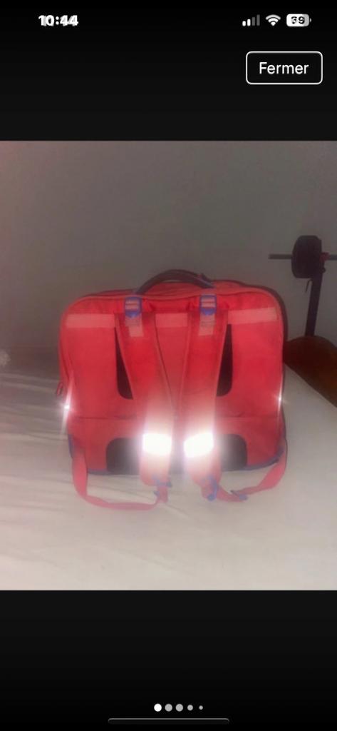 Delsey boekentas, Gebruikt, Rugtas, 50 cm of meer, 40 tot 50 cm