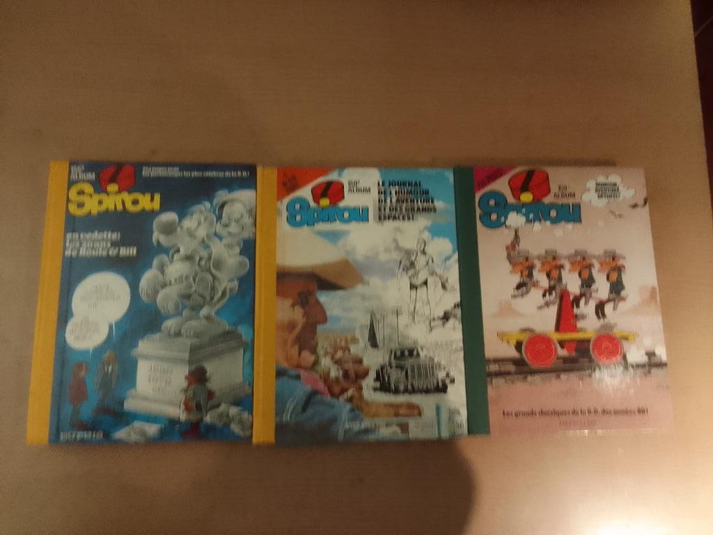 Albums SPIROU 155 - 158 & 159 BE, Enlèvement ou Envoi, Utilisé