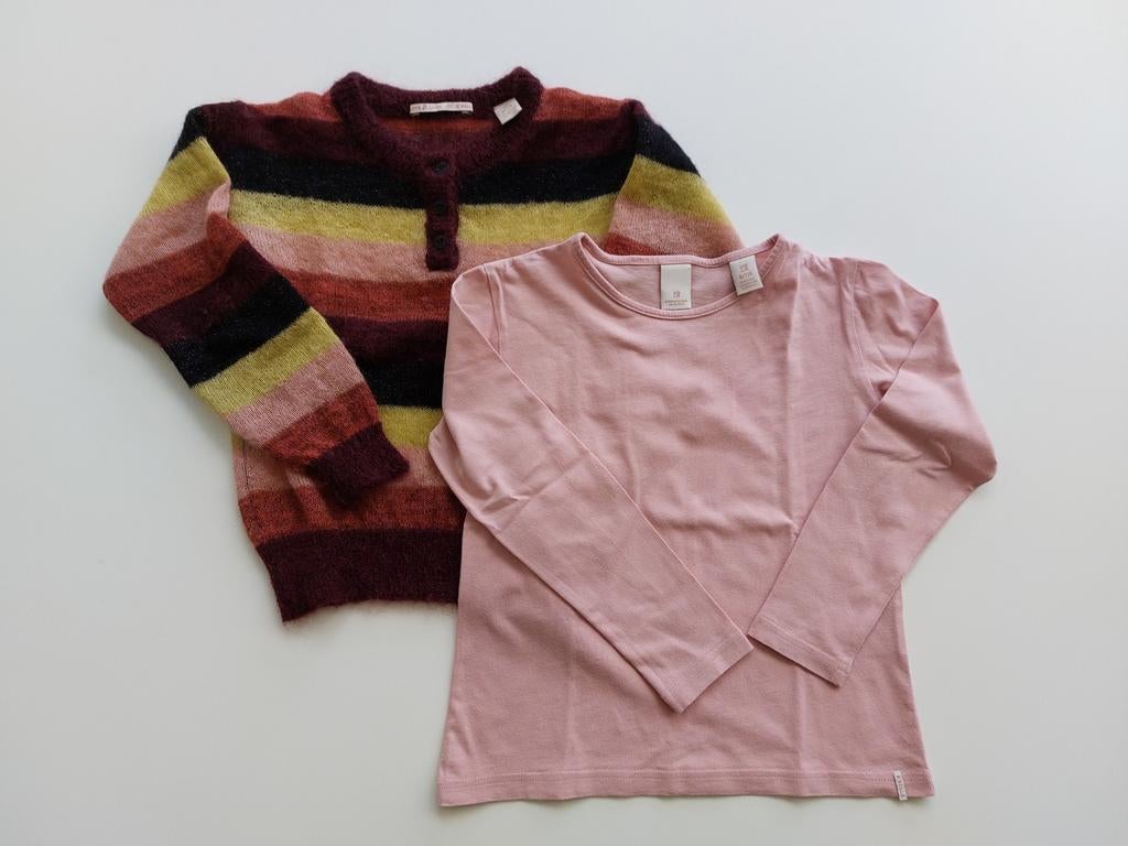 Pull avec t-shirt de la marque Scotch and Soda - taille 116, Enlèvement ou Envoi, Ensemble, Scotch R'Belle, Comme neuf