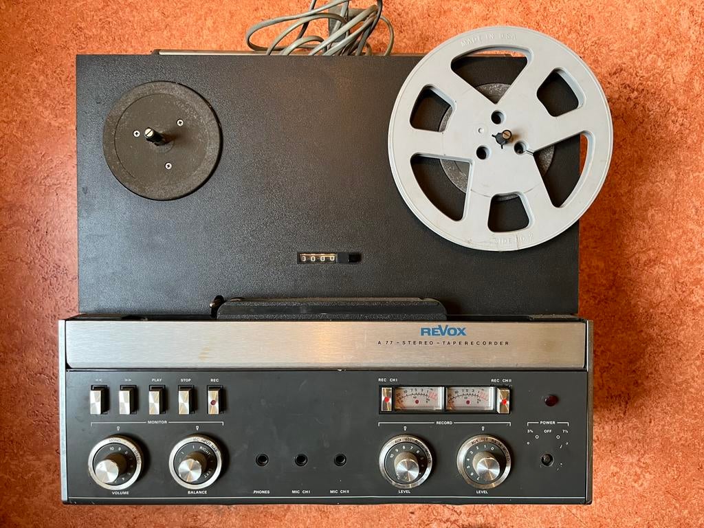 Revox A77 bandopnemer, TV, Hi-fi & Vidéo, Enlèvement