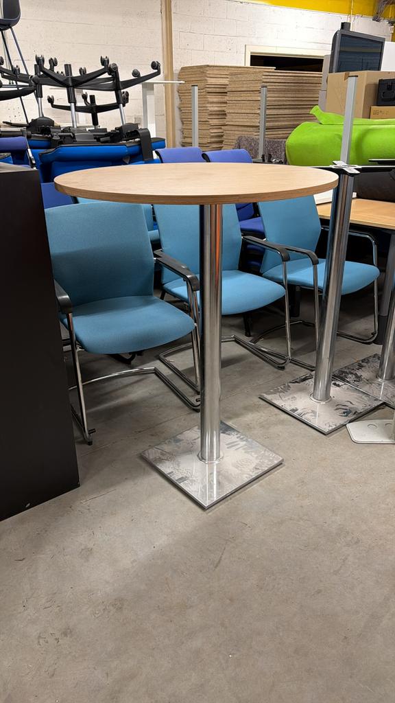 Hoge tafel voor de receptie, Huis en Inrichting, Tafels | Statafels, Ophalen, Zo goed als nieuw