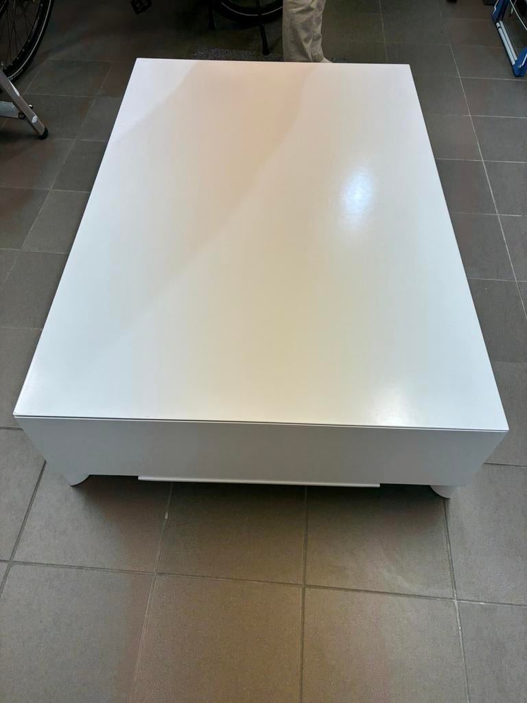 Salontafel merk Leolux, Huis en Inrichting, Tafels | Salontafels, Ophalen, Gebruikt, 100 tot 150 cm, 50 tot 100 cm